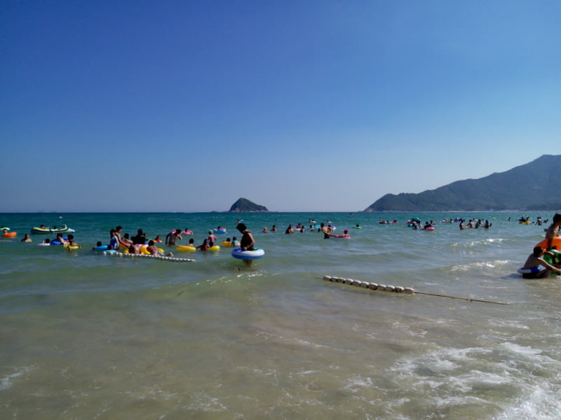 китайский пляж