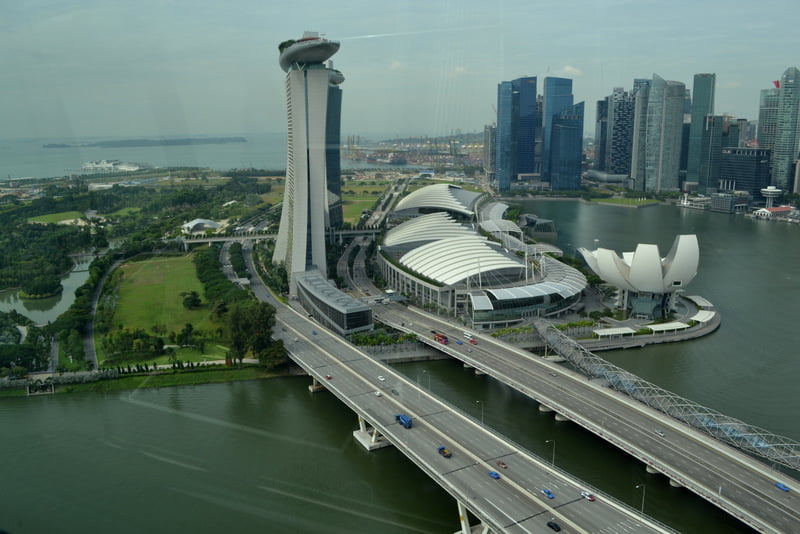 сингапурское колесо обозрения